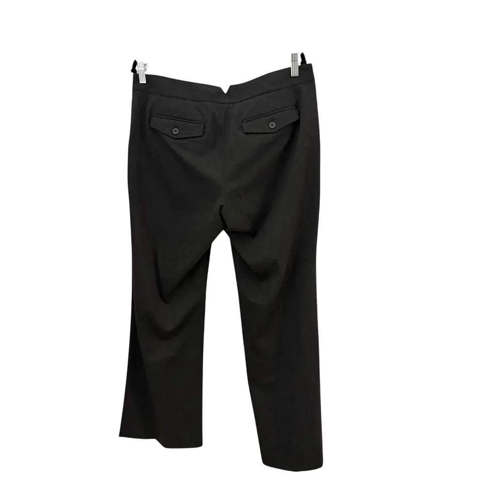 Gap Sailor Style Pants Size 14 Flat front Gray Dress Trouser
